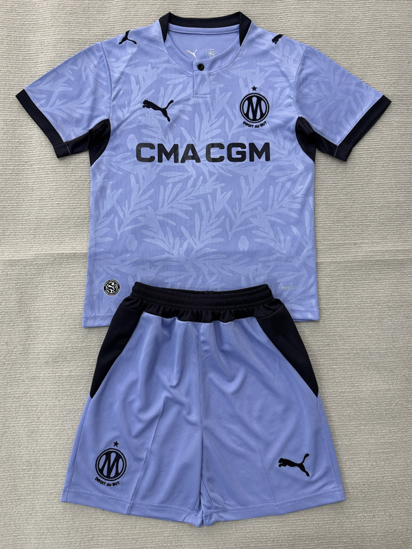 2026-27 Marseille Third Kids Soccer Jersey