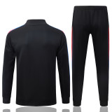 2026-27 PSG Black Jacket Tracksuit #A26103
