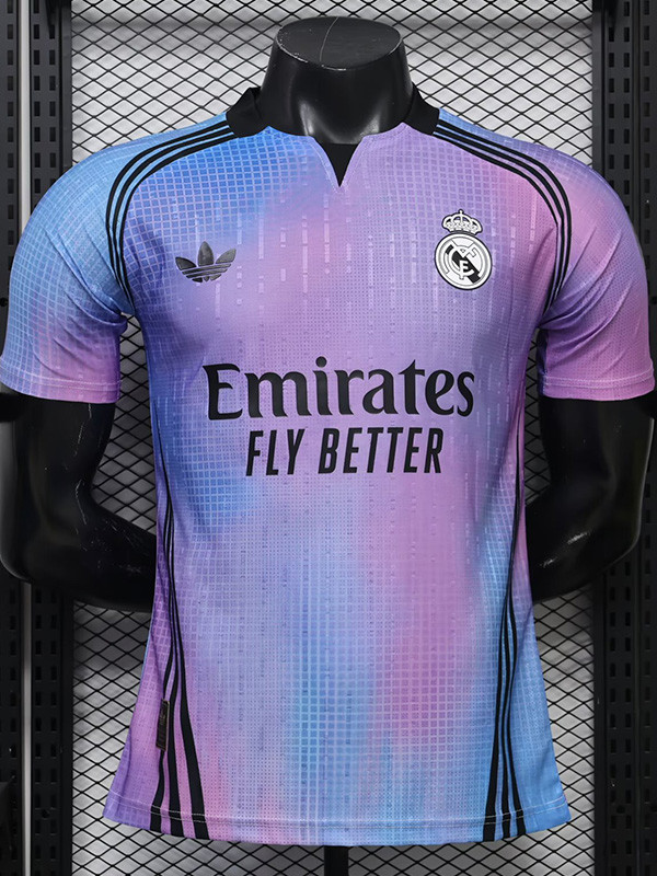 2026-27 RMA  Purple Blue Player Version Training Shirts