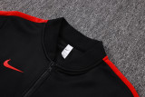 2026-27 PSG Black Jacket Tracksuit #A26103