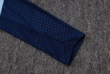 2026-27 Ajax Light blue Half Pull Tracksuit #B26103(半拉链)