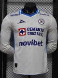 2026-27 Cruz Azul Away Long Sleeve Player Version Soccer Jersey (长袖球员)