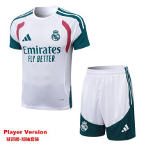 2026-27 RMA White Player Version Training Short Suit (球员短套装)