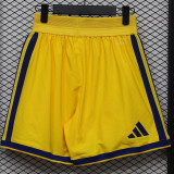 2026-27 Boca Juniors Yellow Player Version Training Shorts Pants (球员短裤)