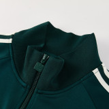 2026-27 RMA Dark green Jacket Tracksuit #08