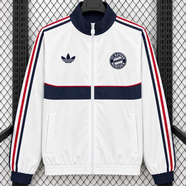 2026-27 Bayern White Windbreaker