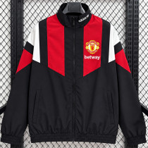 2026-27 Man Utd Red Black Windbreaker