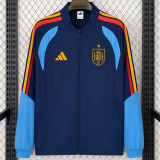 2026-27 Spain Royal blue Windbreaker