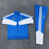 2026-27 JUV Fancy blue Jacket Tracksuit #02