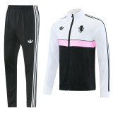 2026-27 JUV Black White Jacket Tracksuit #08