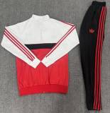 2026-27 Sevilla White Red Jacket Tracksuit