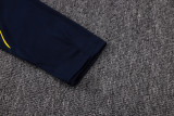 2026-27 TOT Royal blue Half Pull Tracksuit #B26108(半拉链)