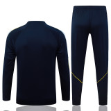 2026-27 TOT Royal blue Half Pull Tracksuit #B26108(半拉链)
