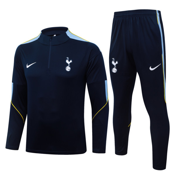 2026-27 TOT Royal blue Half Pull Tracksuit #B26108(半拉链)