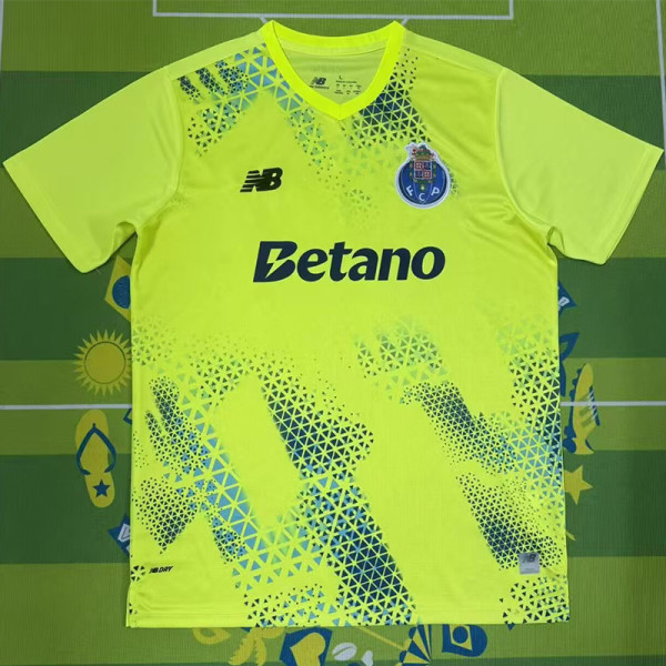 2026-27 Porto Fluorescent Yellow Goalkeeper Soccer Jersey