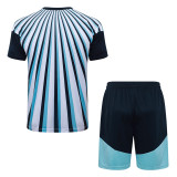 2026-27 Argentina White Blue Training Short Suit #J26090