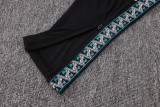 2026-27 Marseille Black Half Pull Tracksuit #B26107(半拉链)