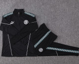 2026-27 Marseille Black Half Pull Tracksuit #B26107(半拉链)