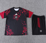 2026-27 Man Utd Black Training Short Suit