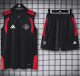 2026-27 Man Utd Black Tank top and shorts suit
