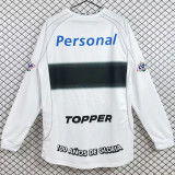 2002 Club Olimpia Home Long Sleeve Retro Soccer Jersey (长袖)