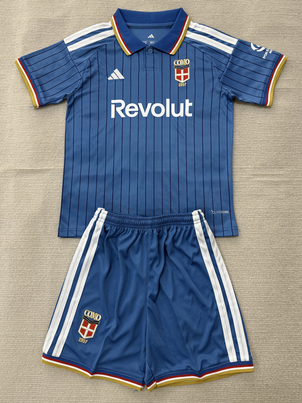 2026-27 Como Home Kids Soccer Jersey