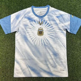 2026-27 Argentina White blue Fans Training shirts