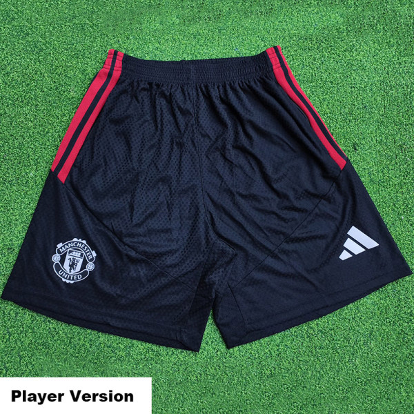 2026-27 Man Utd Black Player Version Training Shorts Pants (球员短裤)