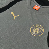 2026-27 Man City Grey Tank top and shorts suit