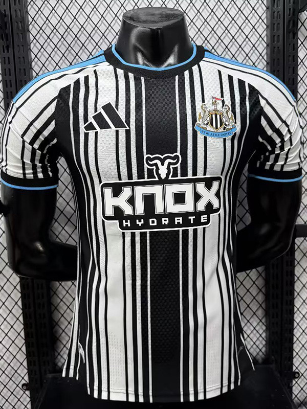 2026-27 Newcastle Home Player Version Soccer Jersey (前带广告)
