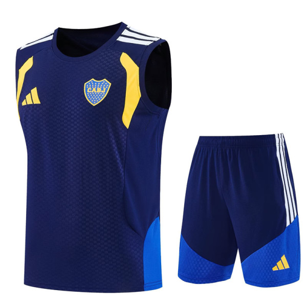 2026-27 Boca Juniors Royal blue Tank top and shorts suit
