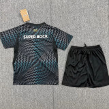 2026-27 Sporting Lisbon Black Goalkeeper Kids Soccer Jersey
