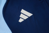 2026-27 Ajax Royal blue Half Pull Tracksuit #B26113(半拉链)
