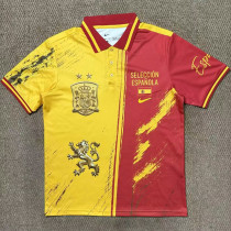 2026-27 Spain Red Yellow Special Edition Polo Short Sleeve