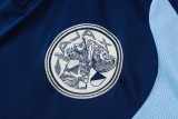 2026-27 Ajax Royal blue Half Pull Tracksuit #B26113(半拉链)