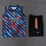 2026-27 ARS Red Blue Tank top and shorts suit