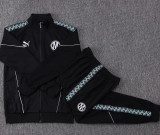 2026-27 Marseille Black Jacket Tracksuit #A26118