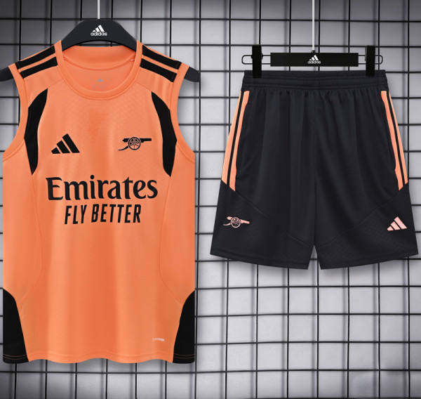 2026-27 ARS Orange Tank top and shorts suit