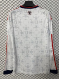 2027 Universidad De Chile White Long Sleeve Soccer Jersey (长袖)