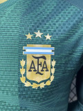2026-27 Argentina Farewell Match Green Long Sleeve Player Version Soccer Jersey (长袖球员)