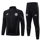 2026-27 Marseille Black Jacket Tracksuit #A26118