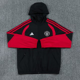 2026-27 Man Utd Black Windbreaker