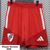 2026-27 River Plate Red Player Version Training Shorts Pants (球员短裤)