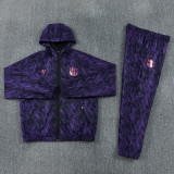 2026-27 BAR Purple Windbreaker Suit (Hoodie)(风衣套装)
