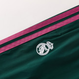 2026-27 RMA Dark green Windbreaker Suit (Hoodie)(风衣套装)