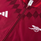 2026-27 ARS Brown Red Windbreaker