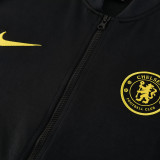 2026-27 CHE Black Jacket Tracksuit #01