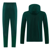 2026-27 RMA Dark green Windbreaker Suit (Hoodie)(风衣套装)