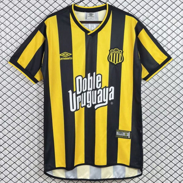 2002 Atletico Penarol Home Retro Soccer Jersey