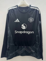 2026-27 Man Utd Black Goalkeeper Long Sleeve Soccer Jersey (长袖)